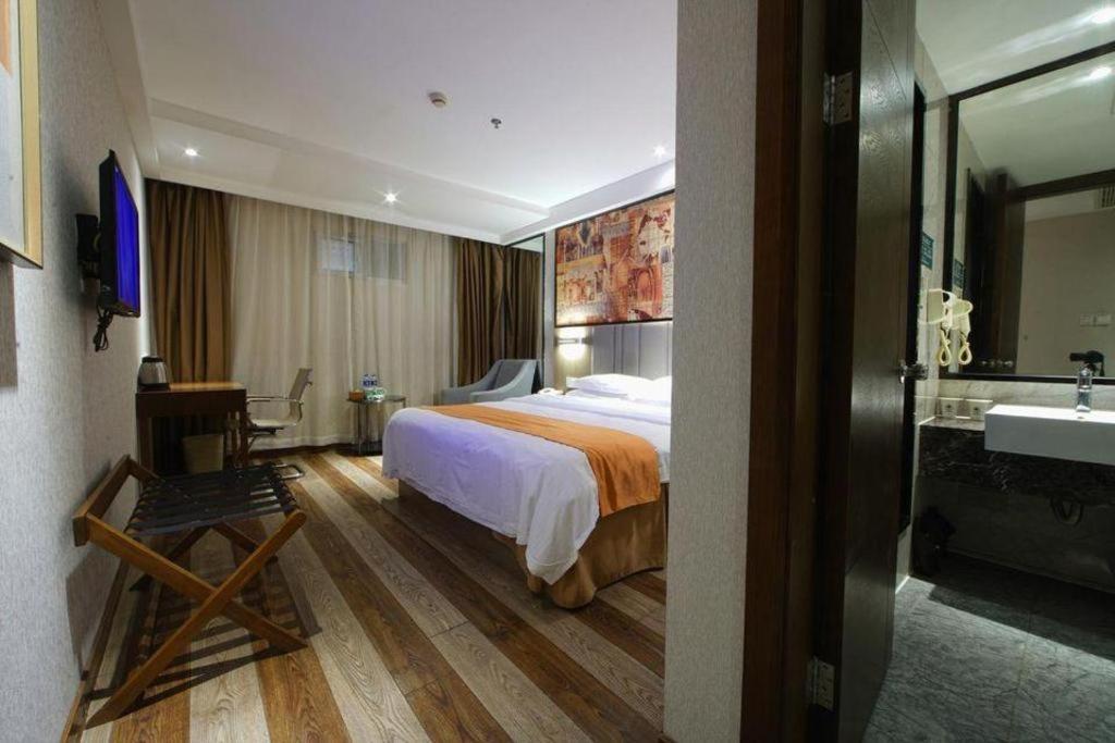 Greentree Inn Fujian Fuzhou Software Park River View Business Hotel Eksteriør bilde