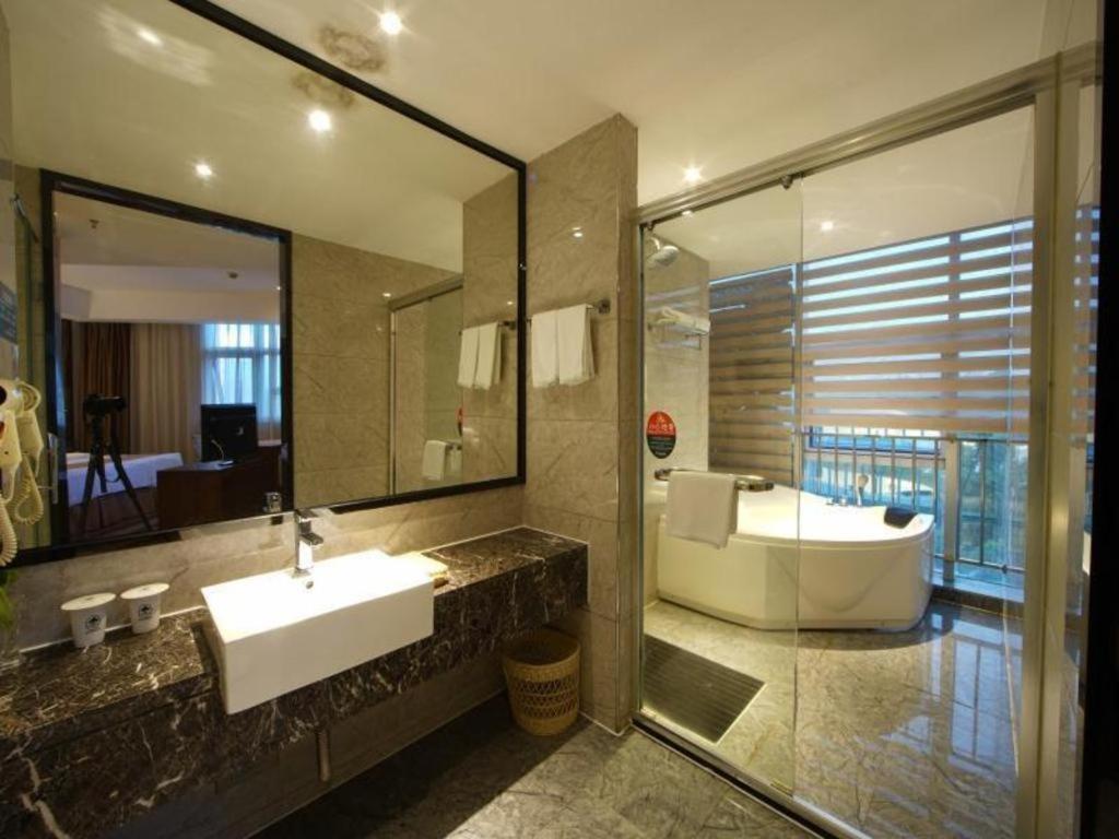 Greentree Inn Fujian Fuzhou Software Park River View Business Hotel Eksteriør bilde