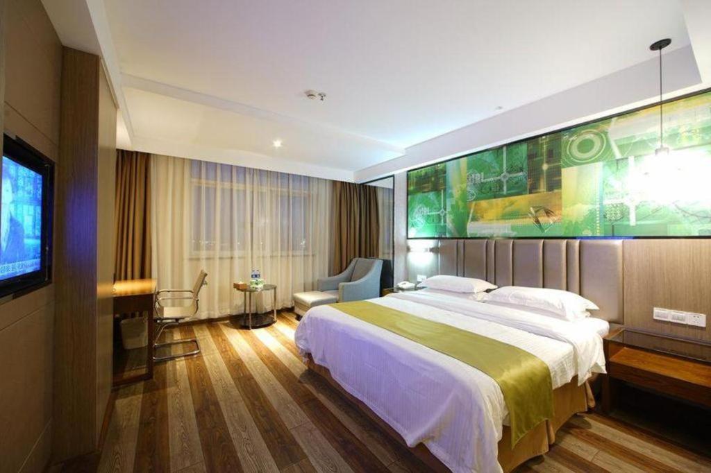 Greentree Inn Fujian Fuzhou Software Park River View Business Hotel Eksteriør bilde